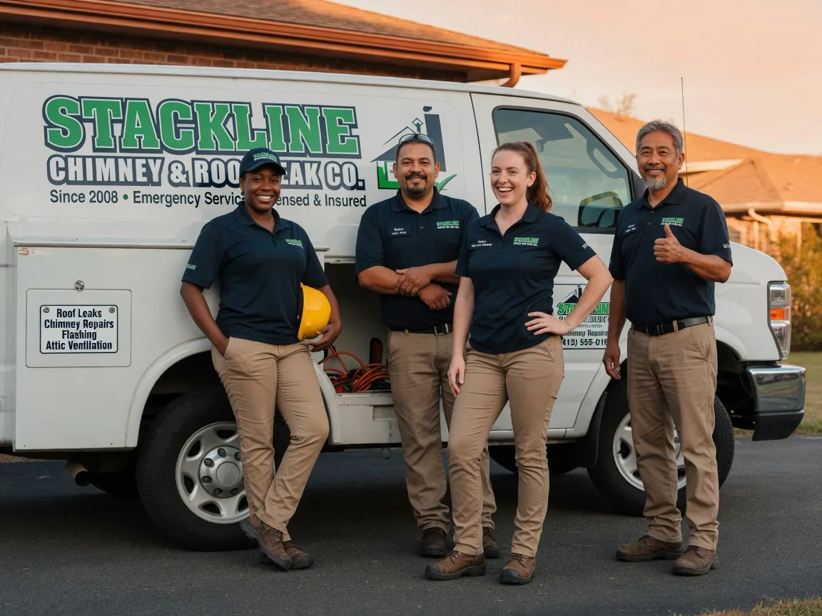 Chimney flashing repair company in Stoneham, CO